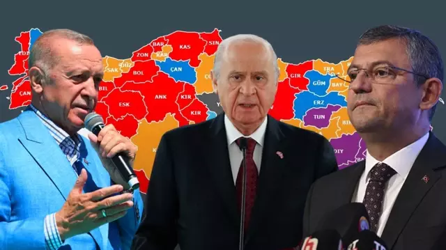 In the latest election poll, an unprecedented gap between CHP and AK Party.