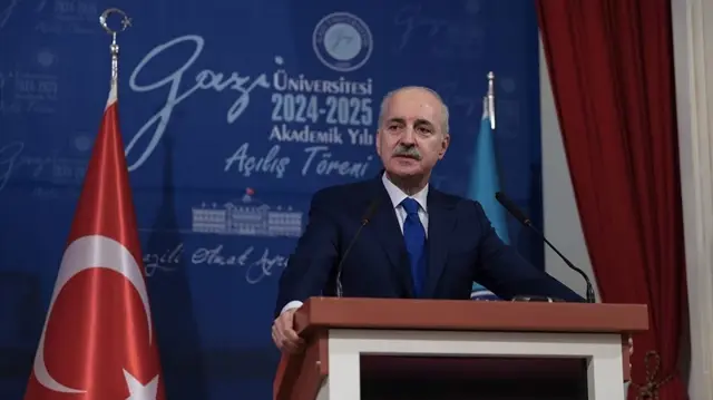 Numan Kurtulmuş, who previously made controversial statements regarding the third item, spoke differently this time.