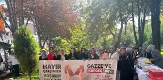 Afyonkarahisar'da Gazze İçin Hayır Çarşısı Düzenlendi