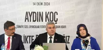 Aydın Koç, TÖSSFED Başkanlığına Adaylığını Açıkladı