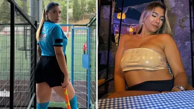 Despite being expelled after a sexual intercourse video, the Turkish referee's post went viral.