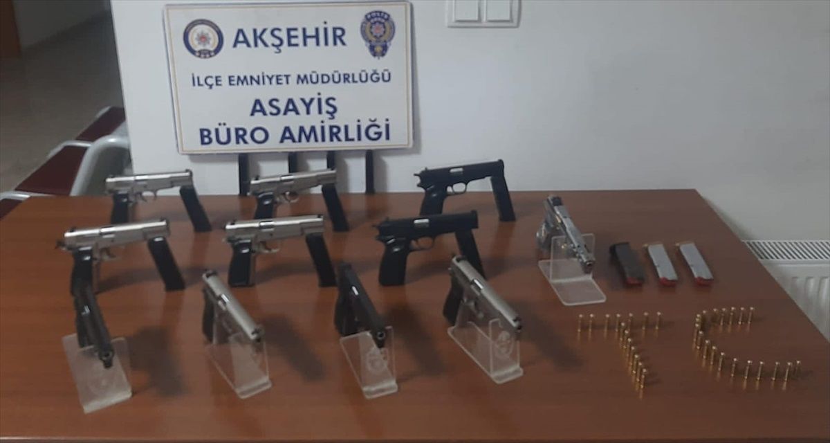 Akşehir'de Silah Kaçakçılığı Operasyonu: Bir Tutuklama