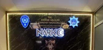 Edirne'de Tırda 10 Kilo Skunk Ele Geçirildi