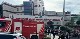 Esenyurt Devlet Hastanesi'nde Yangın