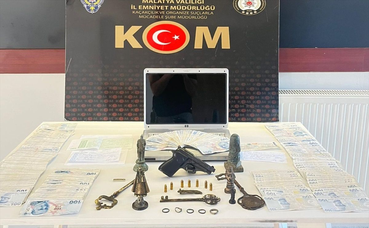 Malatya'da Nitelikli Yağma Operasyonu: 3 Tutuklama