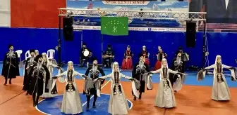 Adigey Cumhuriyeti OŞAD Çerkes Halk Dansları Topluluğu Sinop'ta Sanatseverlerle Buluştu