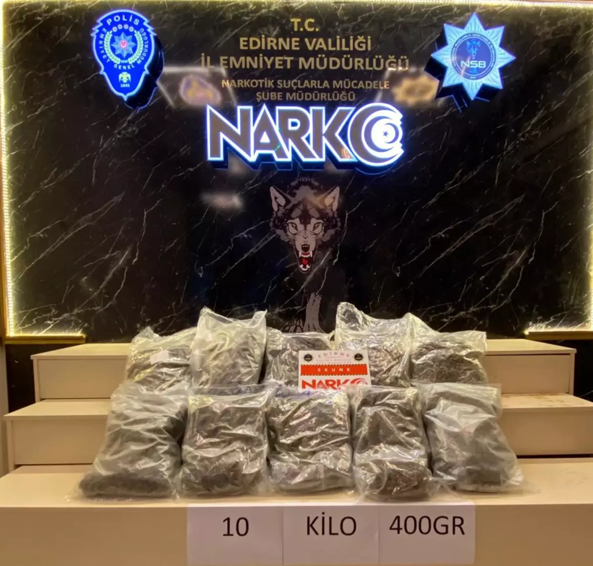 Edirne'de TIR'da 10 Kilo Skunk Ele Geçirildi: Sürücü Tutuklandı