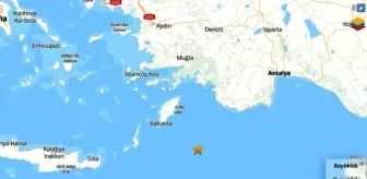 Antalya'nın Kaş İlçesinde 4,7 Büyüklüğünde Deprem