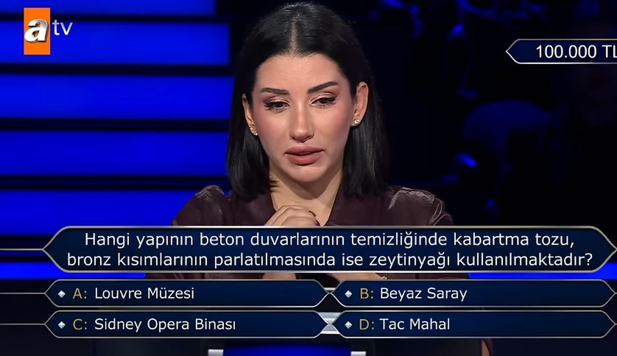 Hangi yapının beton duvarlarının temizliğinde kabartma tozu, bronz kısımlarının parlatılmasında ise zeytinyağı kullanılmaktadır?