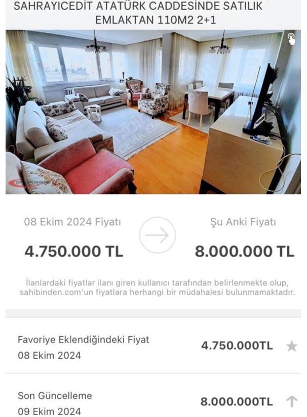 The real estate agent in Kadıköy doubled the price of the apartment in one day