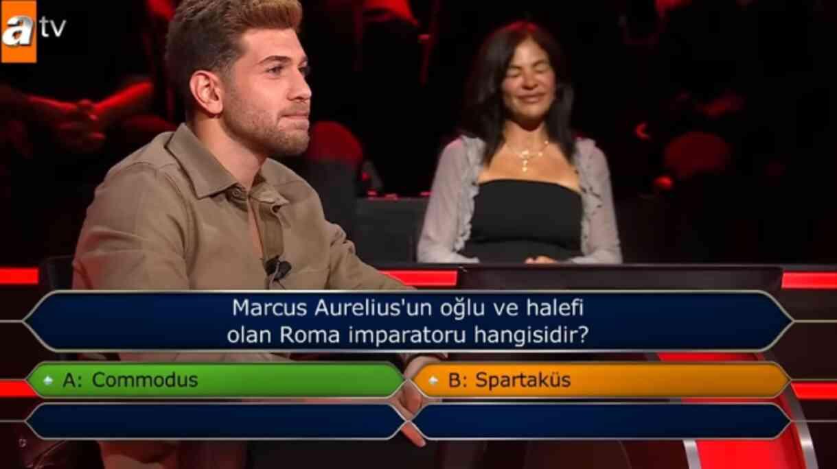 Marcus Aurelius'un oğlu ve halefi olan Roma imparatoru hangisidir? Kim Milyoner Olmak İster yeni bölüm soru ve cevapları!