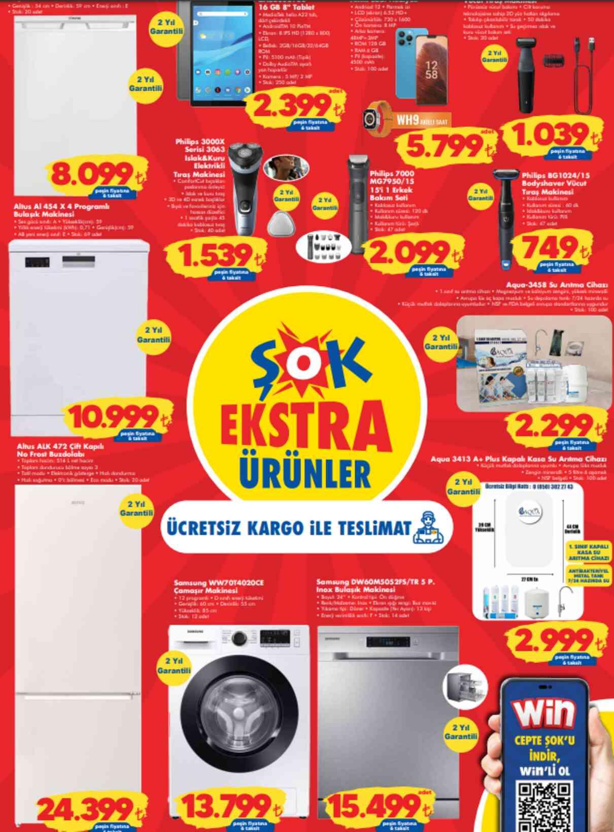 ŞOK AKTÜEL16 - 22 EKİM KATALOĞU ŞOK'a gelen ürünler! ŞOK bu hafta katalog ürünleri neler? ŞOK fiyat listesi!