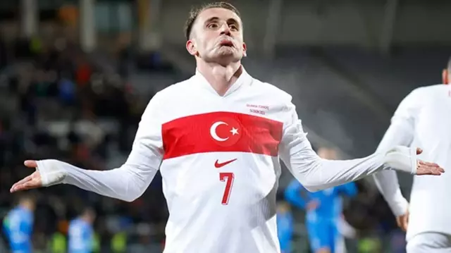 At the top, it's not Ronaldo or Haaland, it's Kerem Aktürkoğlu.