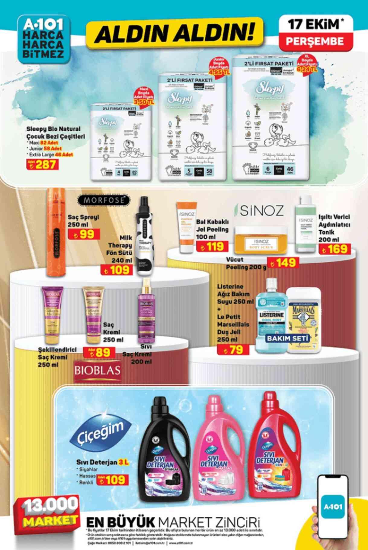 A101 17 EKİM 2024 KATALOĞU A101'e gelen ürünler! A101 bu hafta katalog ürünleri neler?