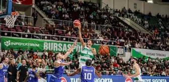 Bursaspor, Anorthosis Famagusta'yı 86-79 Mağlup Etti