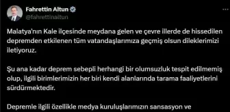 Deprem Sonrası Olumsuz Durum Tespit Edilmedi