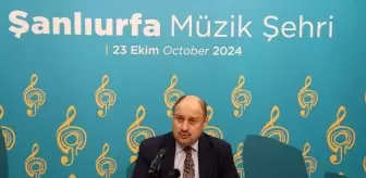 Şanlıurfa UNESCO Müzik Şehri Oluyor, Basın Toplantısında Deprem Hissedildi