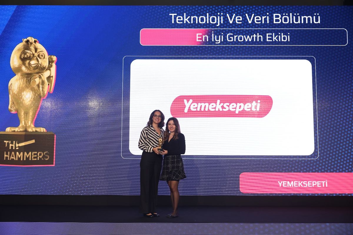 Yemeksepeti, 'En İyi Growth Ekibi' Ödülünü Kazandı