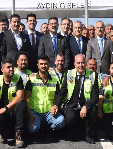 Historic opening by Minister Uraloğlu: The travel time between Aydın and Denizli has been reduced from 2 hours to 55 minutes