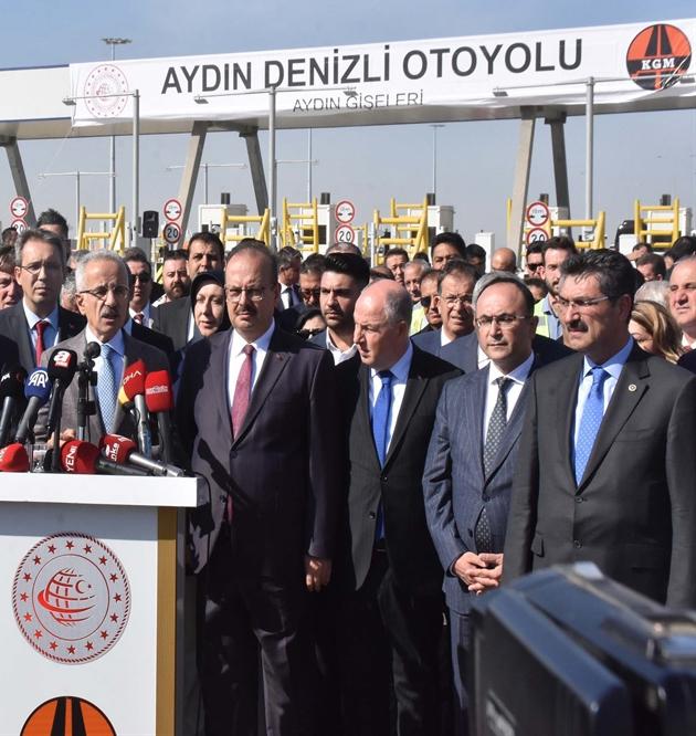 Historic opening by Minister Uraloğlu: The travel time between Aydın and Denizli has been reduced from 2 hours to 55 minutes