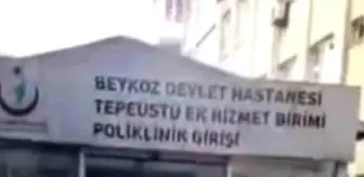 Beykoz Devlet Hastanesi'nde Klimadan Yangın Çıktı