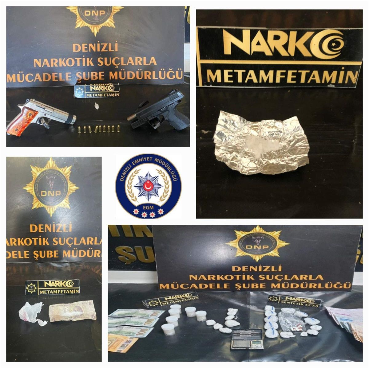 Denizli'de Uyuşturucu Ticareti Operasyonunda 6 Tutuklama