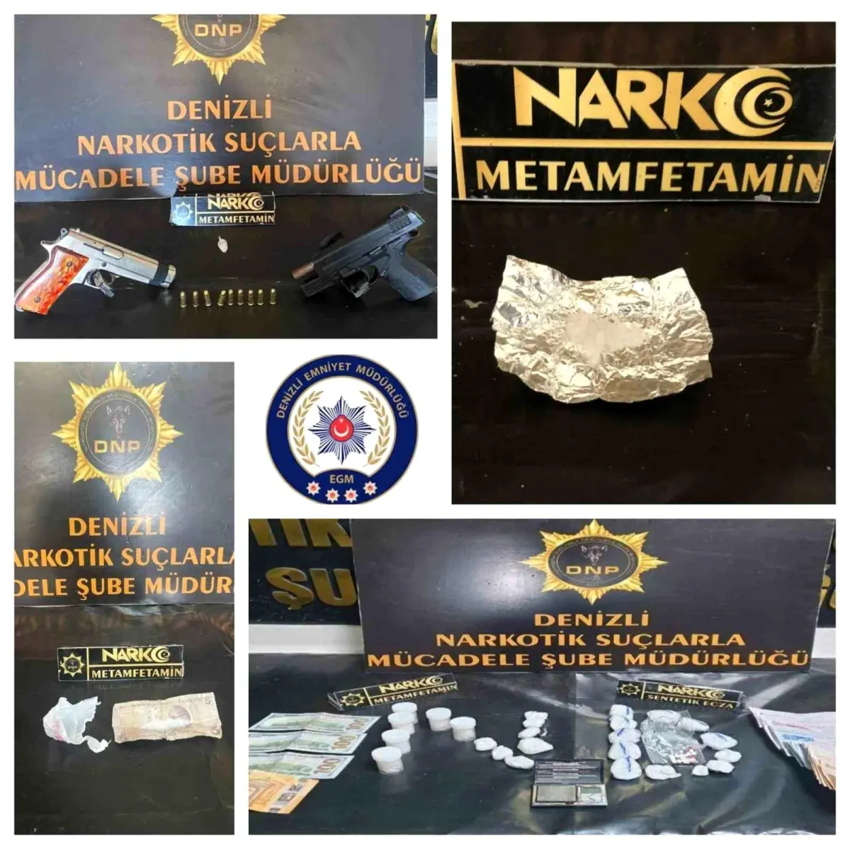 Denizli'de Uyuşturucu Operasyonu: 6 Zanlı Tutuklandı