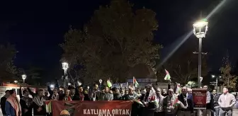 Saadet Partisi Gençlik Kolları'ndan Filistin Protestosu