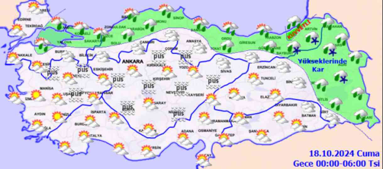 Son dakika: Kar yağacak! Hangi illere kar yağacak?