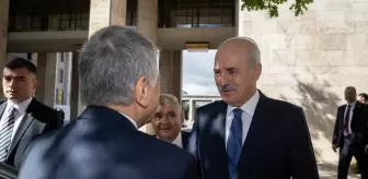 TBMM Başkanı Kurtulmuş, Meclis'te Macaristan Ulusal Meclis Başkanı Köver ile görüştü Açıklaması