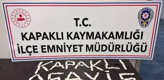 Tekirdağ'da Uyuşturucu Ticaretine Operasyon: Bir Zanlı Tutuklandı