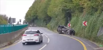 Bolu Dağı'nda Trafik Kazası: Sürücü Yaralandı