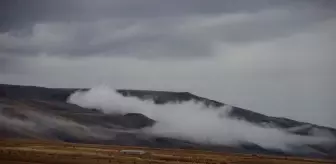 Iğdır'da Yüksek Kesimlerde Sis Bulutları Görüntülendi