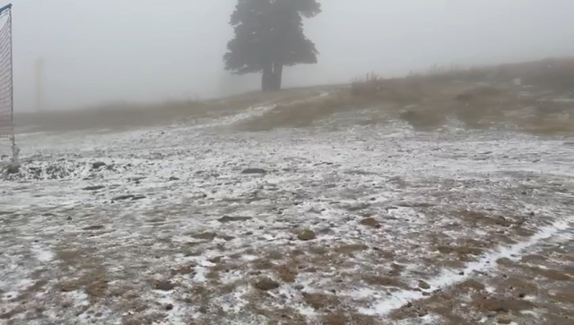 Snowfall in the High Areas of Rize