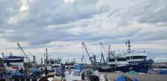 Karadeniz'deki Olumsuz Hava Koşulları Balık Tezgahlarını Boş Bıraktı