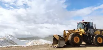 Sinop'ta Mevsimin İlk Karı Yağdı