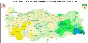 2024 Su Yılı Yağışları Normali Üzerinde Tamamlandı