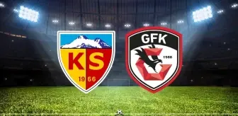 Kayserispor- Gaziantep FK maçı kaç kaç bitti? Kayserispor- Gaziantep FK maç özeti!