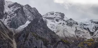 Tunceli'de Dağlar Karla Kaplandı