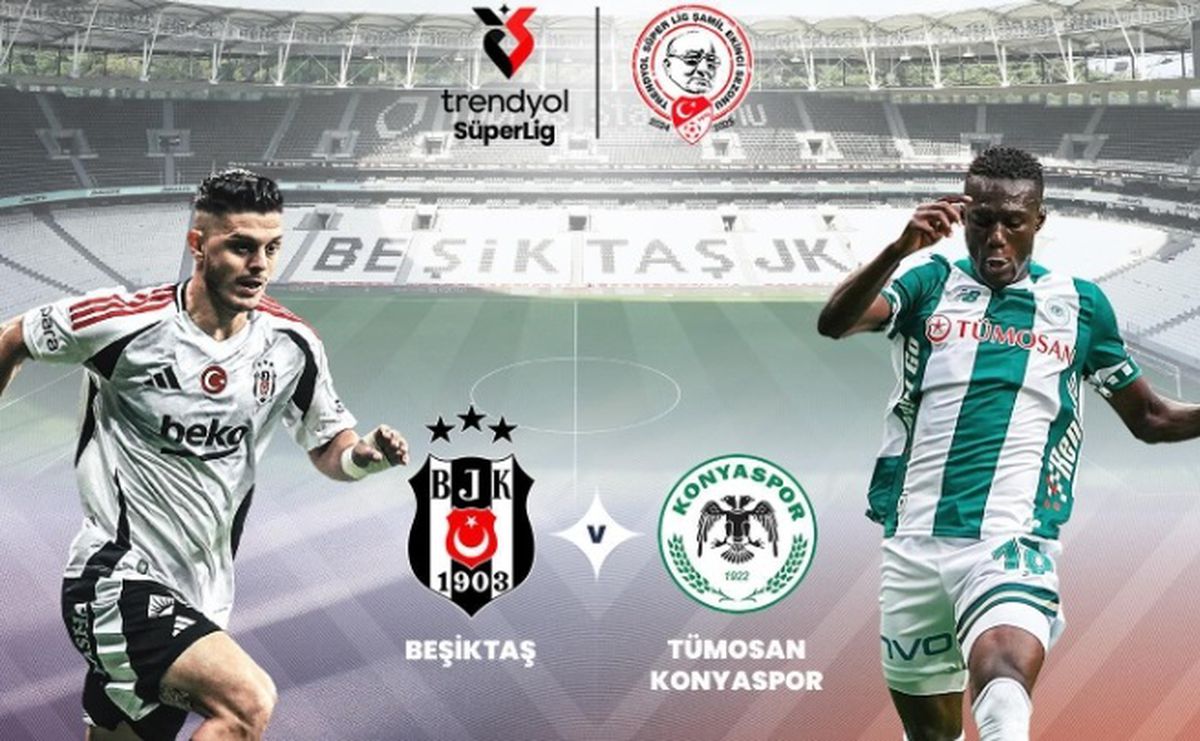 BEŞİKTAŞ KONYASPOR MAÇI NE ZAMAN? 20 Ekim Pazar Beşiktaş Konyaspor maçı saat kaçta, hangi kanalda?