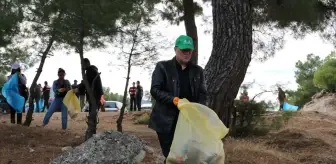 Aydın'da Gençler Orman Temizliği Yaptı