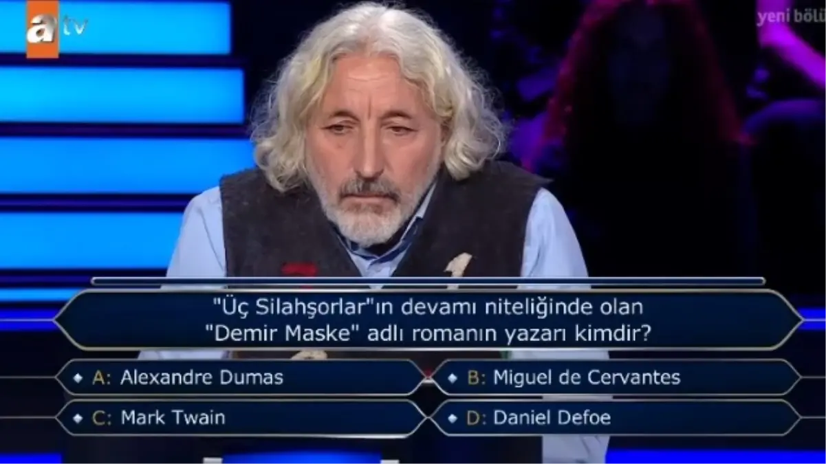 Demir Maske yazarı kim? 'Üç Silahşorlar'ın devamı niteliğinde olan 'Demir Maske' adlı romanın yazarı kimdir? Kim Milyoner Olmak İster cevapları!