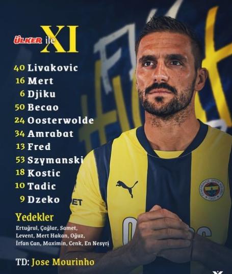 Samsunspor Fenerbahçe maçı ilk 11'i açıklandı! 20 Ekim Pazar Fenerbahçe'nin Samsun maçı 11'i belli oldu mu, ilk 11'de kimler var?