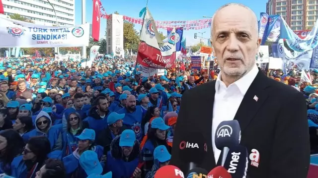 Turk-Is President Atalay's ultimatum to the government: We are not your voting machine, think twice before you act.