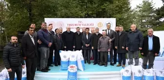 Erzurum'da Tarımsal Üretimi Artırmak İçin 935 Ton Buğday Tohumu Dağıtıldı