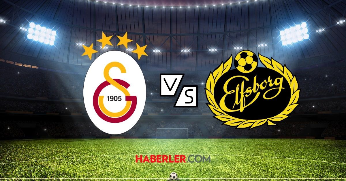 Galatasaray IF Elfsborg maçı ne zaman, neden 17.30'da? Galatasaray- IF Elfsborg maçı saat kaçta, nerede?