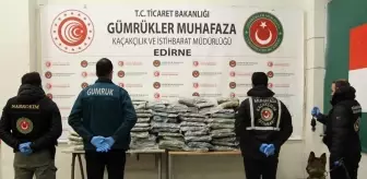 Edirne'de 177 Kilogram Esrar ve 11 Kilogram Kokain Ele Geçirildi