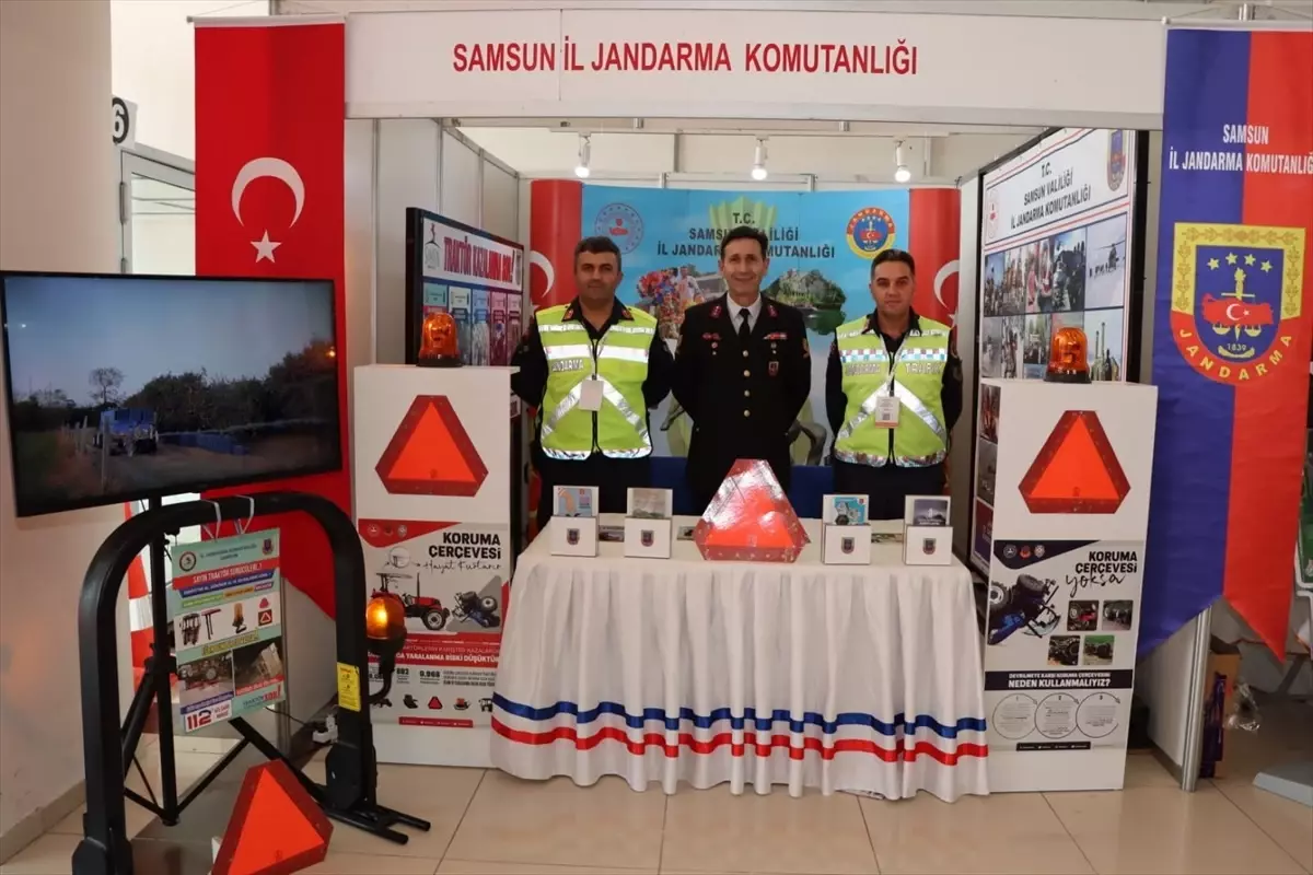 Samsun'da Tarım Fuarında Trafik Kazalarına Karşı Uyarılar