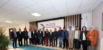 Düzce Üniversitesi Rektörü, Etkili Bilim İnsanları Listesine Giren Akademisyenlerle Bir Araya Geldi