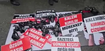 Zonguldak'ta Yerel Gazeteciler, Düşük Ücretlere Karşı Eylem Başlattı